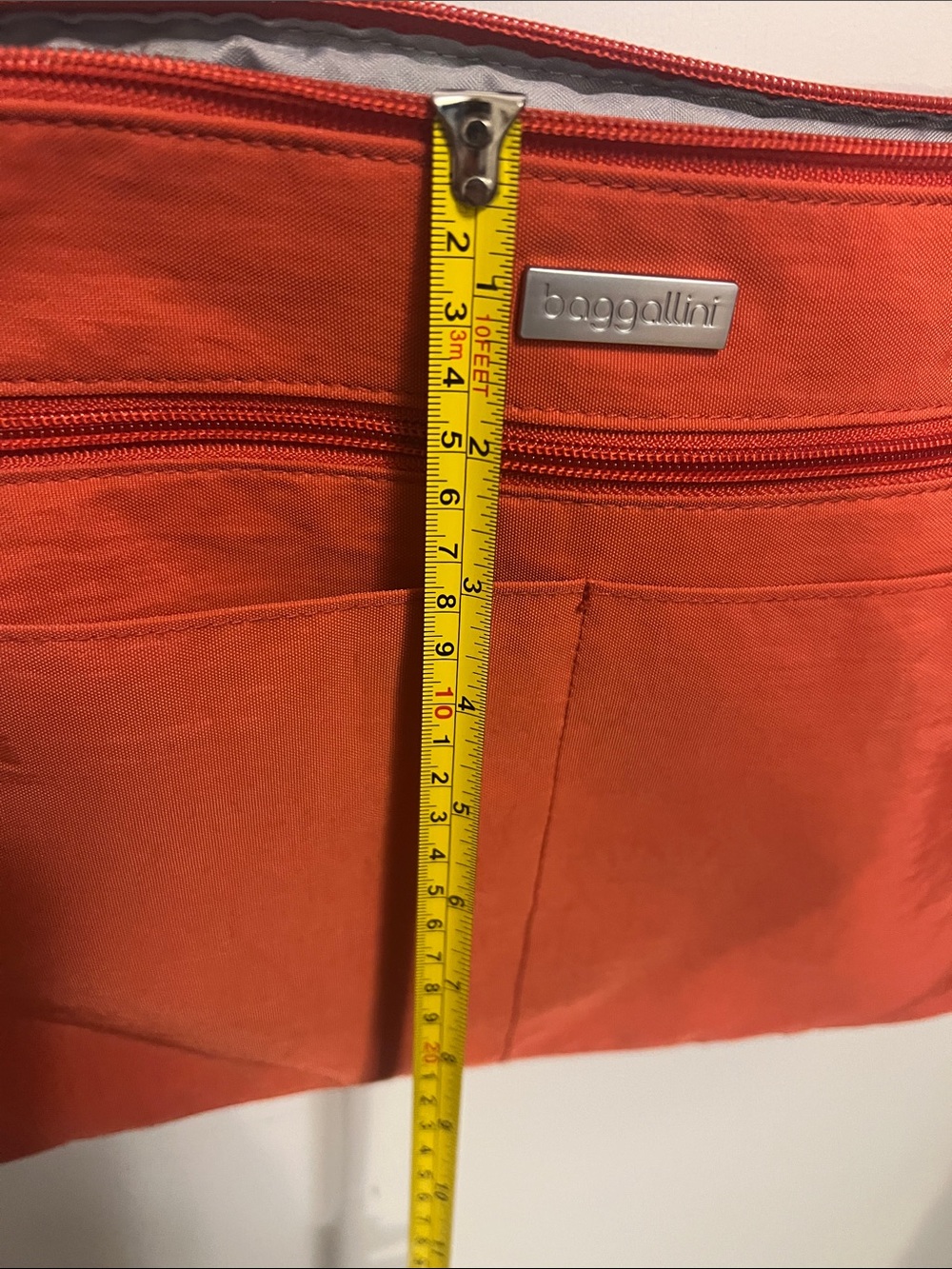 Baggallini Red-Orange Crossbody Bag - Picture 12 of 12